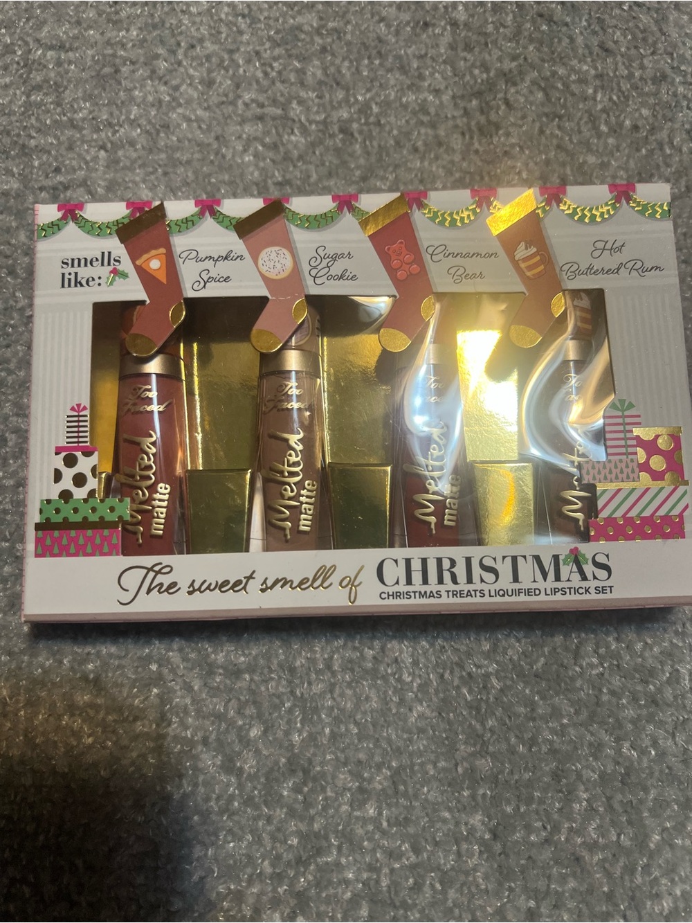 Too Faced Melted Matte Christmas Treats Lipstick Set